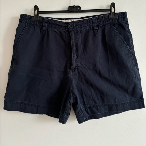 Maine Chino Shorts Size 38 – Navy Blue Vintage 90s Casual Summer Wear Men’s - Picture 7 of 12